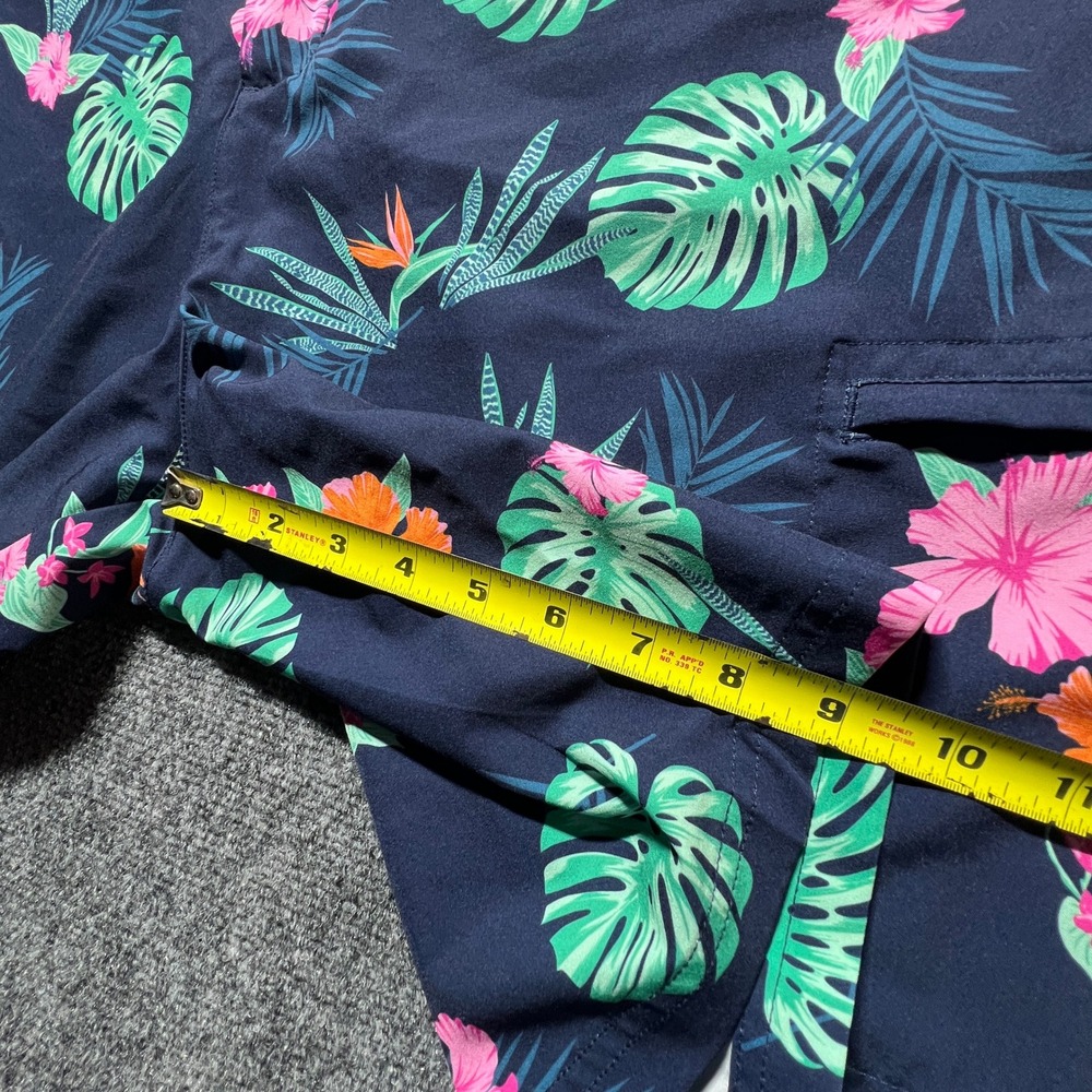 Birdie Bound Mens Tropical Hawaiian Golf Shorts Blue Size 44 Like Loudmouth - Picture 5 of 14